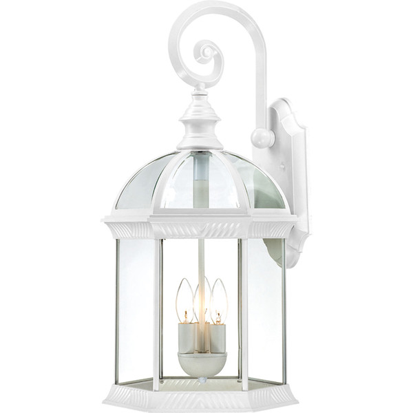 Nuvo Lighting - 60-4967 - Three Light Outdoor Wall Lantern - Boxwood - White