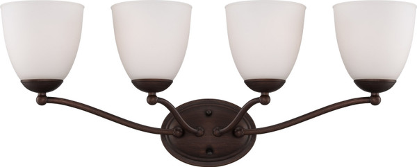 Nuvo Lighting - 60-5134 - Four Light Vanity - Patton - Prairie Bronze