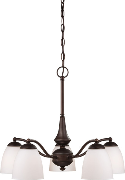 Nuvo Lighting - 60-5143 - Five Light Chandelier - Patton - Prairie Bronze