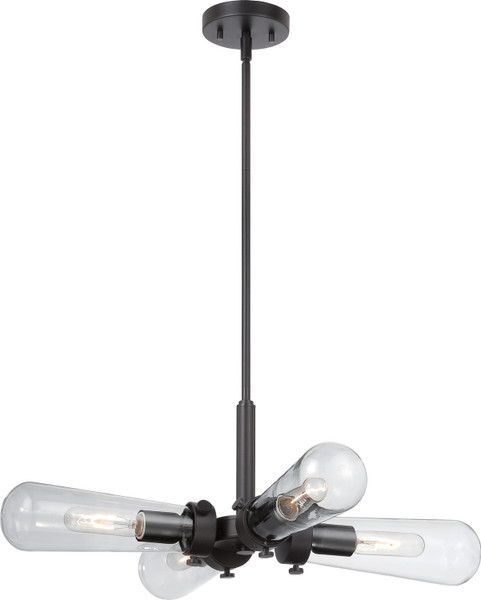 Nuvo Lighting - 60-5364 - Four Light Pendant - Beaker - Aged Bronze