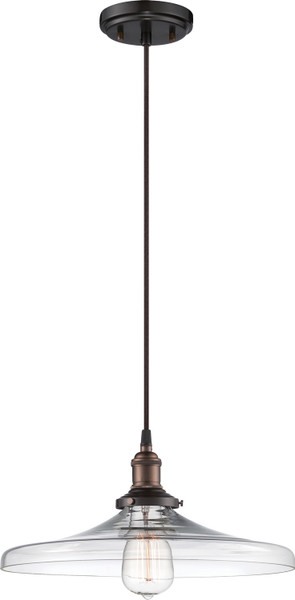 Nuvo Lighting - 60-5507 - One Light Pendant - Vintage - Rustic Bronze