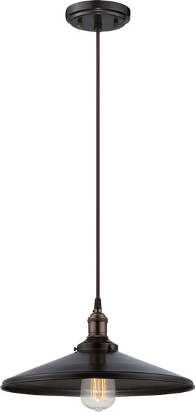 Nuvo Lighting - 60-5509 - One Light Pendant - Vintage - Rustic Bronze