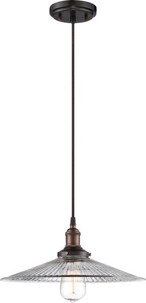 Nuvo Lighting - 60-5516 - One Light Pendant - Vintage - Rustic Bronze