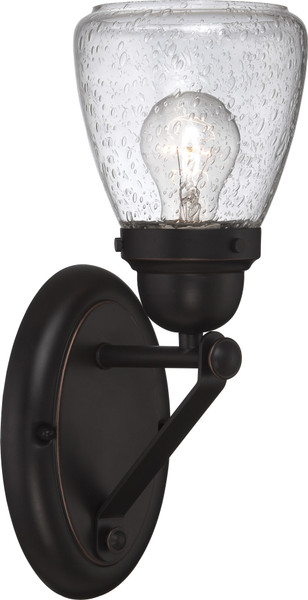 Nuvo Lighting - 60-5541 - One Light Wall Sconce - Laurel - Sudbury Bronze