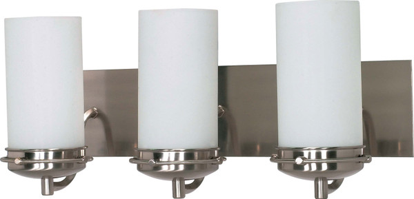Nuvo Lighting - 60-613 - Three Light Vanity - Polaris - Brushed Nickel