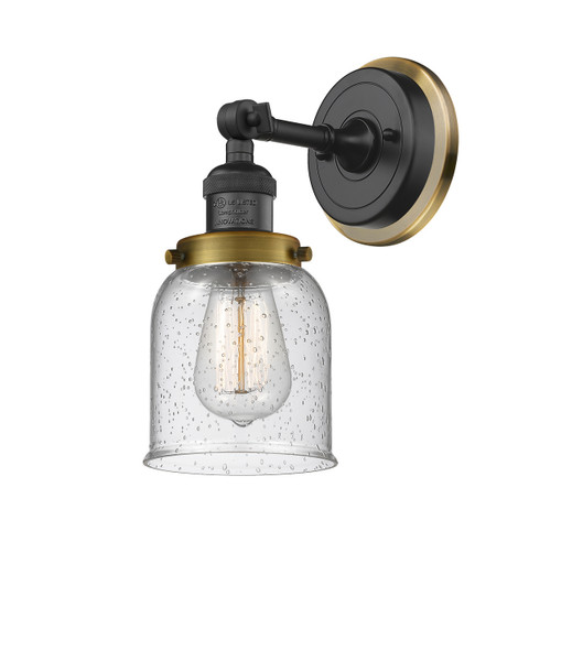 Innovations - 203BP-BKBB-G54 - One Light Wall Sconce - Franklin Restoration - Black Antique Brass