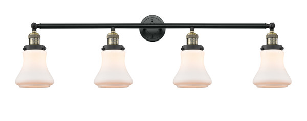 Innovations - 215-BAB-G191 - Four Light Bath Vanity - Franklin Restoration - Black Antique Brass