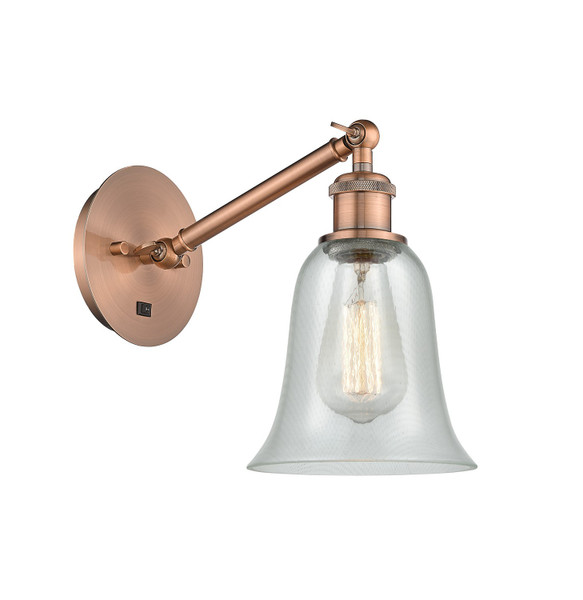 Innovations - 317-1W-AC-G2812 - One Light Wall Sconce - Ballston - Antique Copper