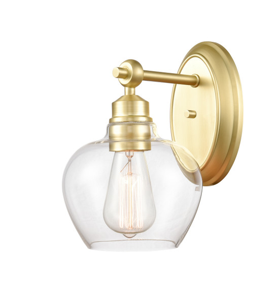 Innovations - 438-1W-SB-G4382-LED - LED Bath Vanity - Satin Brass