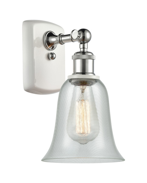 Innovations - 516-1W-WPC-G2812 - One Light Wall Sconce - Ballston - White Polished Chrome
