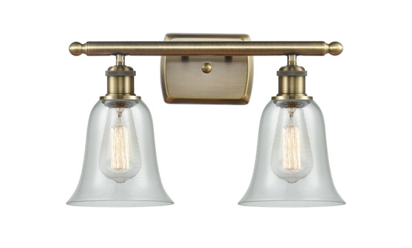 Innovations - 516-2W-AB-G2812 - Two Light Bath Vanity - Ballston - Antique Brass