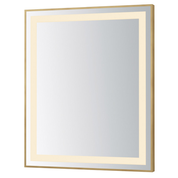 ET2 - E42093-GLD - LED Mirror - Framed - Gold