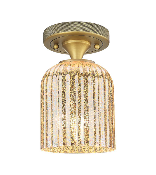 Innovations - 434-1F-BB-G559-5ME - One Light Flush Mount - Downtown Urban - Brushed Brass