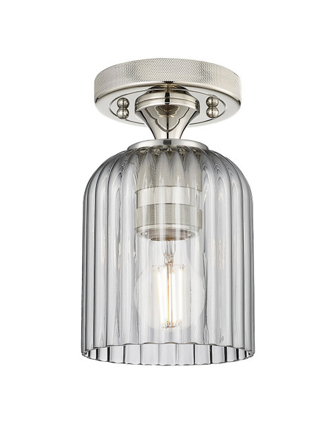 Innovations - 434-1F-PN-G559-5SM - One Light Flush Mount - Downtown Urban - Polished Nickel