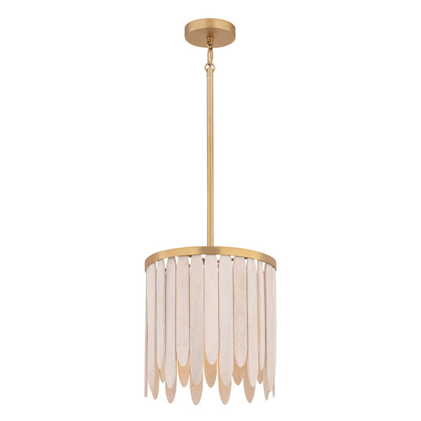 Maxim - 22511WWTNAB - One Light Pendant - Marimba - Weathered White