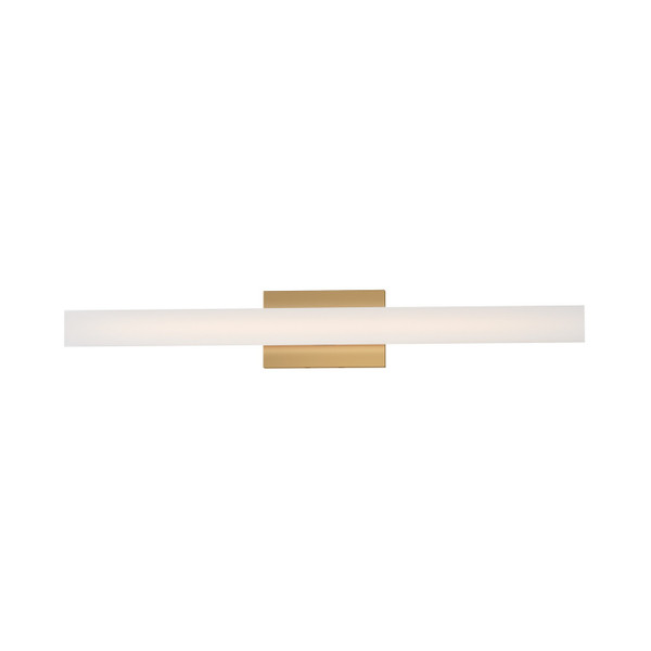 Maxim - 59103CLFTNAB - LED Vanity - Vogue - Natural Aged Brass