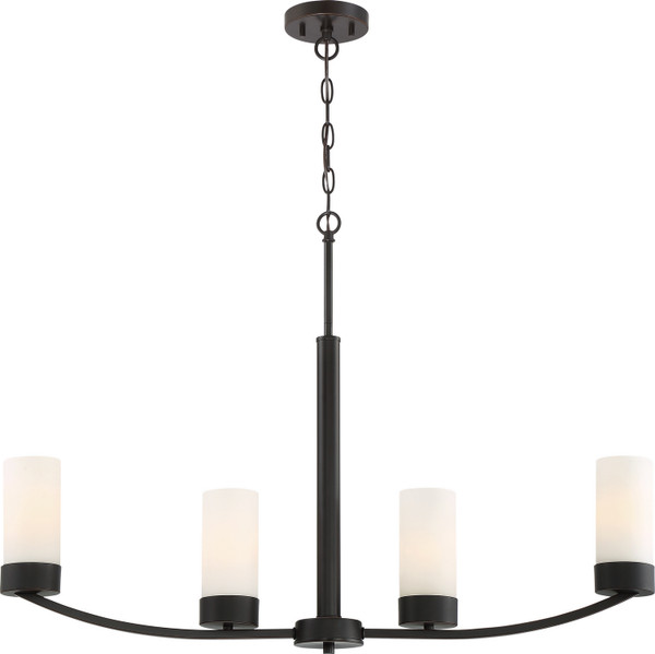 Nuvo Lighting - 60-6328 - Four Light Pendant - Denver - Mahogany Bronze