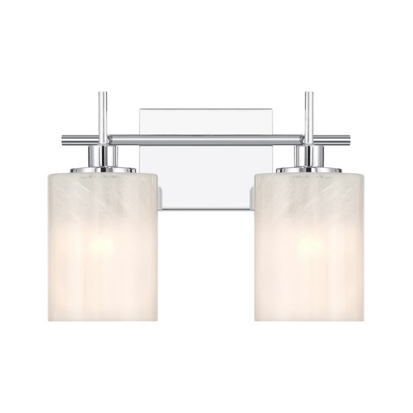Meridian - M80083CH - Two Light Bathroom Vanity - Chrome