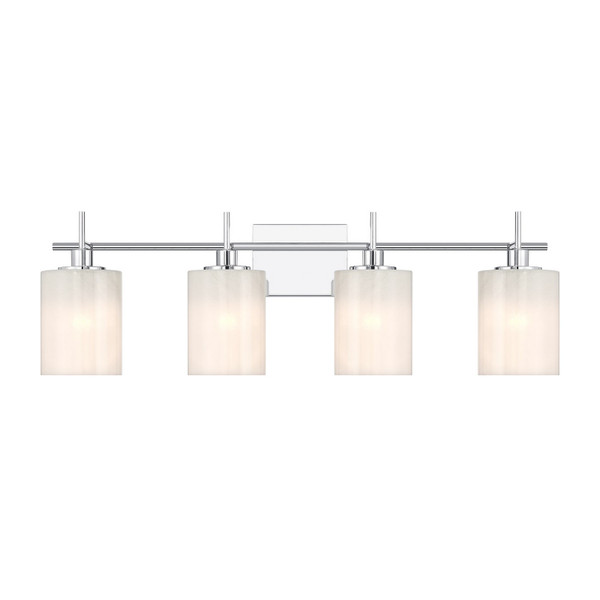 Meridian - M80085CH - Four Light Bathroom Vanity - Chrome