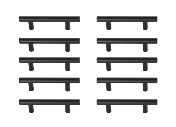 Elegant Lighting - PL400-3-MB-10PK - Bar Pull Multipack (set of 10) - Quinn - Matte Black