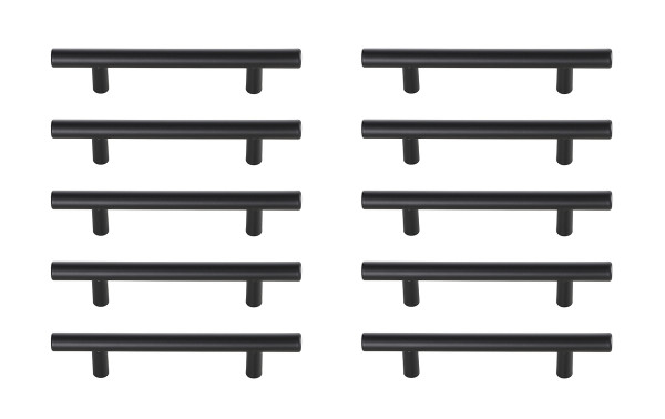 Elegant Lighting - PL400-4-MB-10PK - Bar Pull Multipack (set of 10) - Quinn - Matte Black