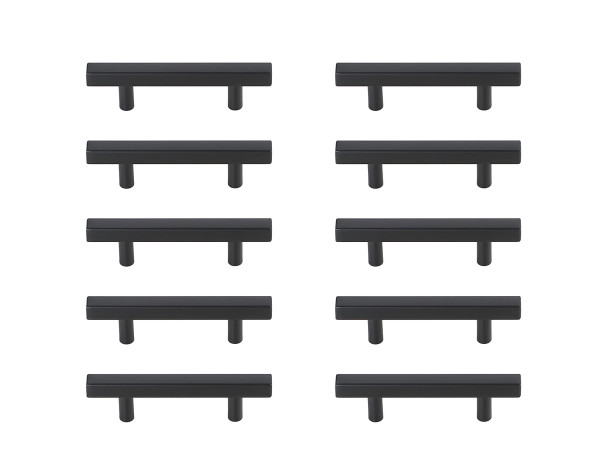 Elegant Lighting - PL402-3-MB-10PK - Bar Pull Multipack (set of 10) - Dior - Matte Black