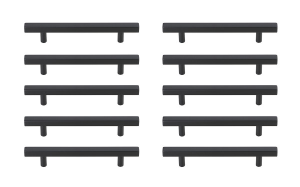 Elegant Lighting - PL402-5-MB-10PK - Bar Pull Multipack (set of 10) - Dior - Matte Black