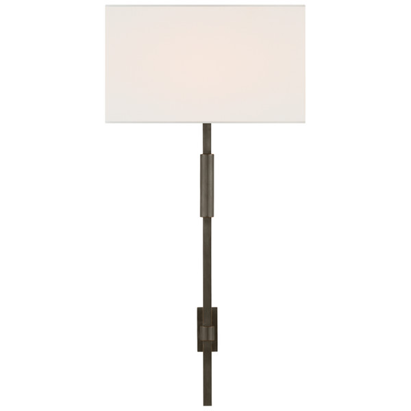 Visual Comfort Signature - S 2436BZ-L - One Light Wall Sconce - Auray - Bronze