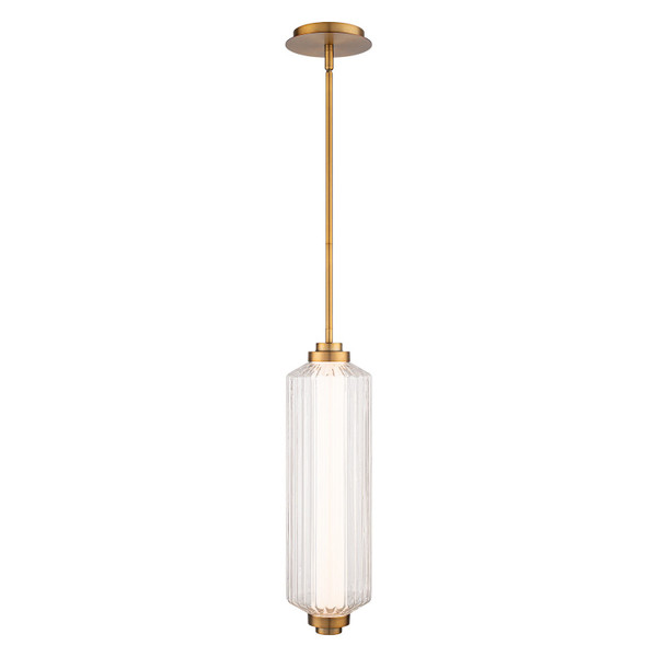 W.A.C. Lighting - PD118620-AB - LED Pendant - Portos - Aged Brass