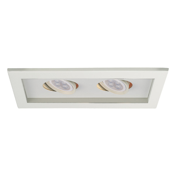 W.A.C. Lighting - MT-216LED-WT/WT - LED Trim - Mr16 Multiples - White/White