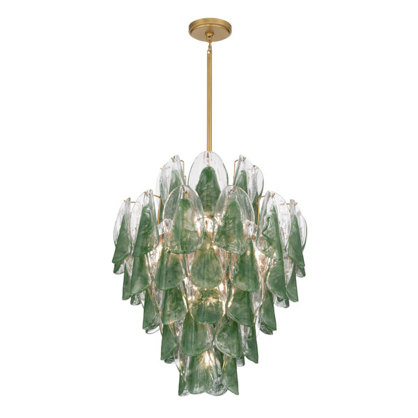 Metropolitan - N3478-G-732 - 13 Light Pendant - Verla Crest - Legacy Brass