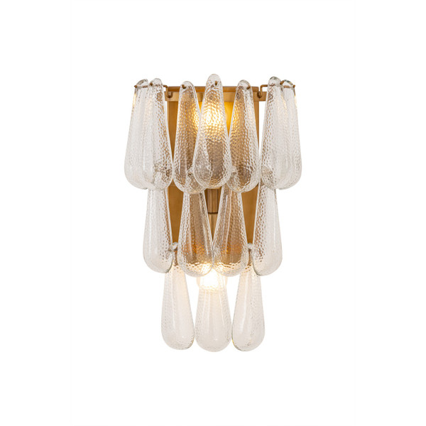 Minka-Lavery - 12653-732 - Two Light Wall Sconce - Vionne - Legacy Brass