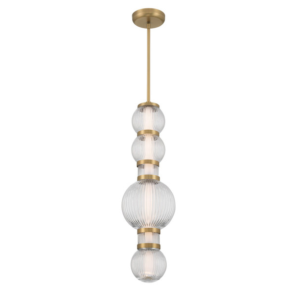 Minka-Lavery - 15030-732-L - LED Mini Pendant - Cordel - Legacy Brass