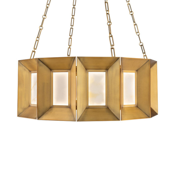 Modern Forms - PD604636-AB - LED Pendant Chandelier - Austen - Aged Brass