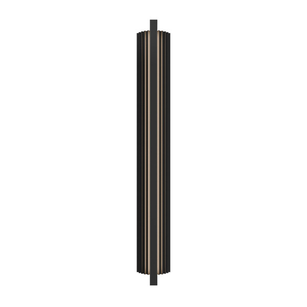 Modern Forms - WS-W70536-BK - LED Outdoor Wall Sconce - Krimp - Black