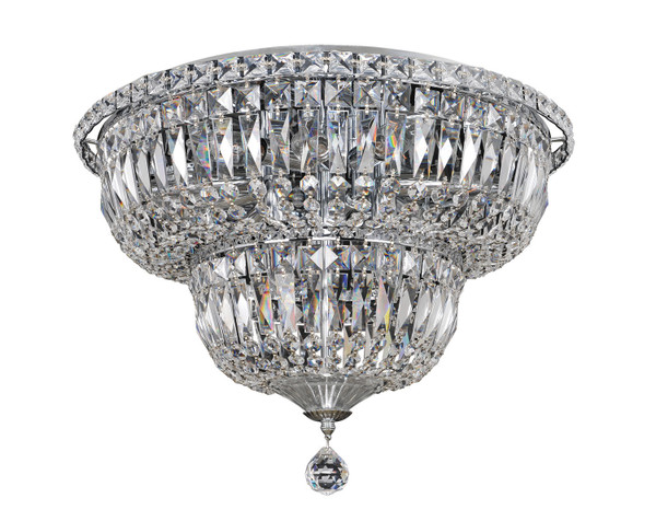 Allegri - 020245-010-FR001 - 12 Light Flush Mount - Betti - Chrome