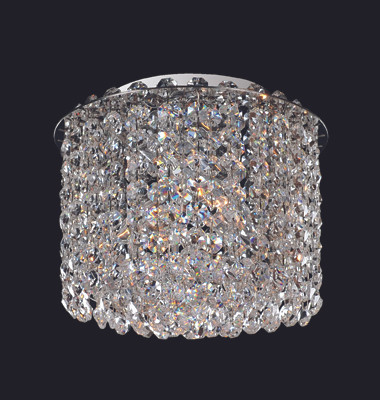Allegri - 11662-010-FR001 - Two Light Flush Mount - Milieu Metro - Chrome