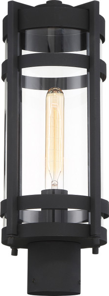 Nuvo Lighting - 60-6575 - One Light Post Lantern - Tofino - Textured Black