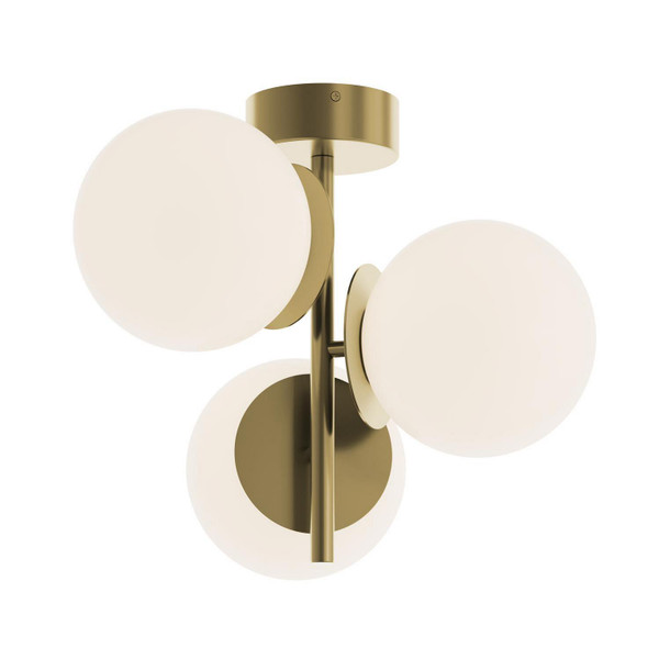 AFX Lighting - ARNC17LAJD4LB - LED Semi-Flush Mount - Arren - Light Antique Brass
