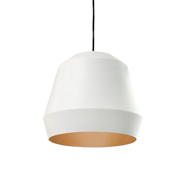 AFX Lighting - BRXP14MBWHGD - Pendant - Bronx - White/Gold