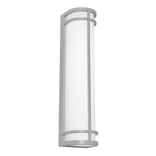 AFX Lighting - CRNW0624LAJUDTG-PC - LED Outdoor Wall Sconce - Crain - Textured Grey