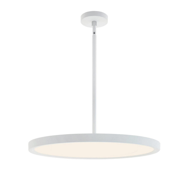 AFX Lighting - EGRP24LAJUDWH - LED Pendant - Edge Round - White