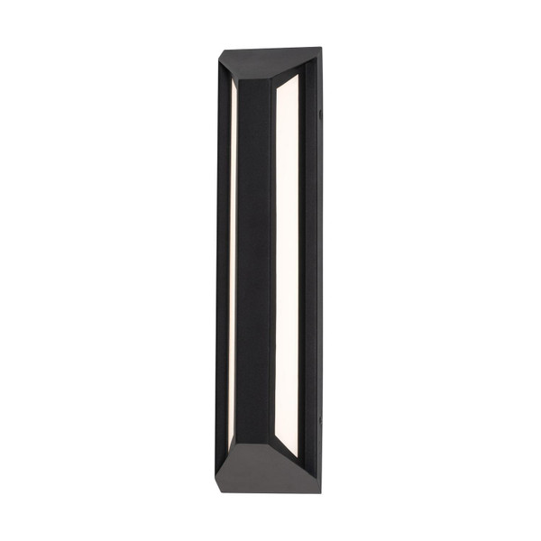 AFX Lighting - FTNW0418LAJUDBK - LED Outdoor Wall Sconce - Fulton - Black