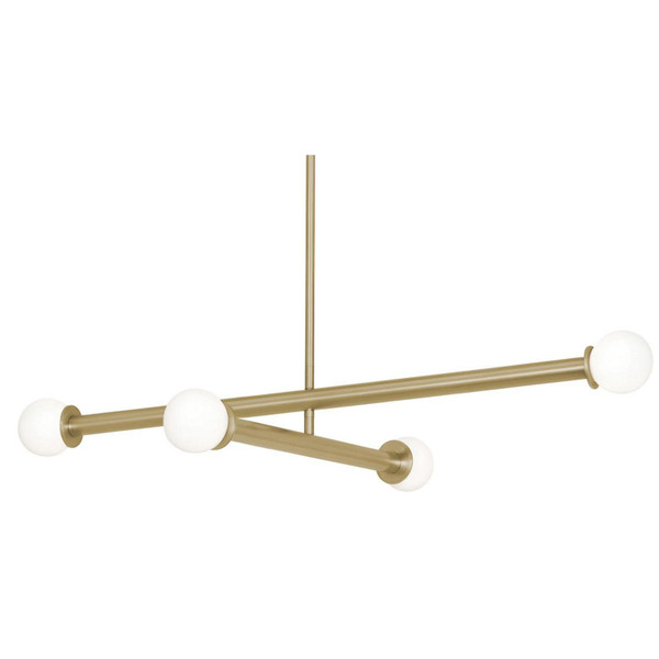 AFX Lighting - LANP36LAJUDLB - LED Pendant - Lane - Light Antique Brass