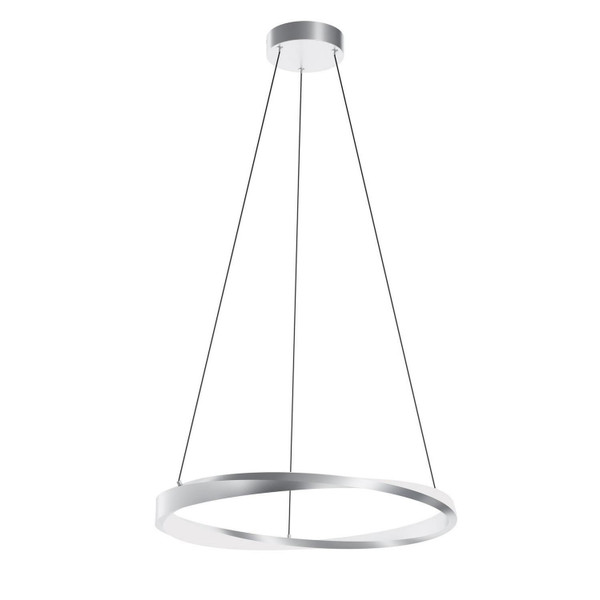 AFX Lighting - OBRP24LAJUDSN - LED Pendant - Oberon - Satin Nickel