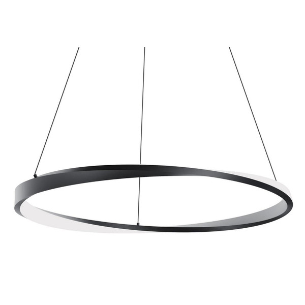 AFX Lighting - OBRP40LAJUDBK - LED Pendant - Oberon - Black