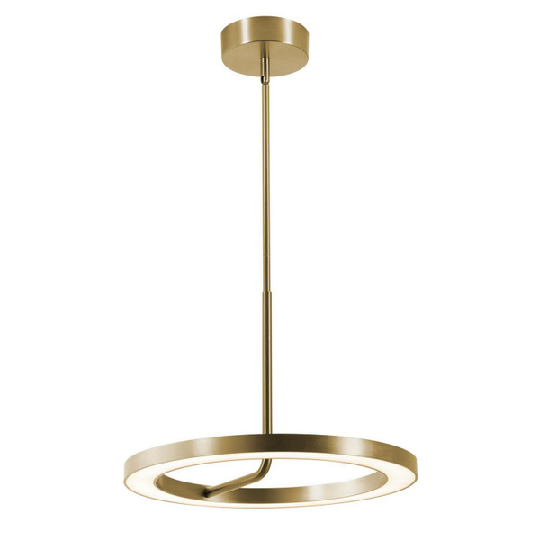 AFX Lighting - ONEP18LAJUDLB - LED Pendant - One - Light Antique Brass