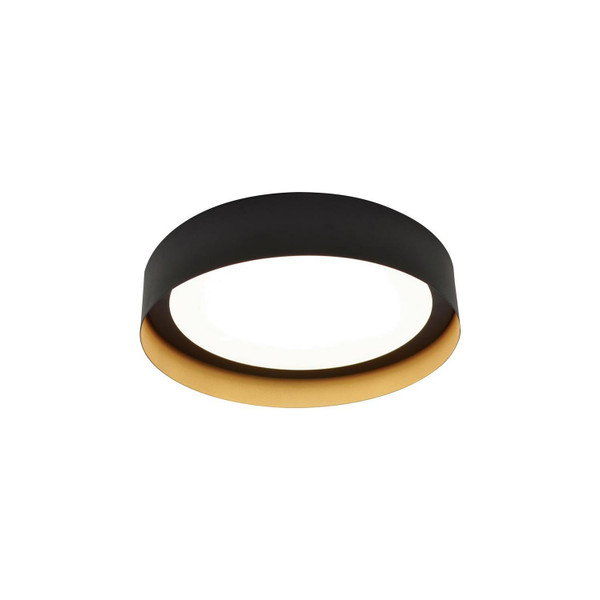 AFX Lighting - RVF16LAJUDBKGD - LED Flush Mount - Reveal - Black/Gold