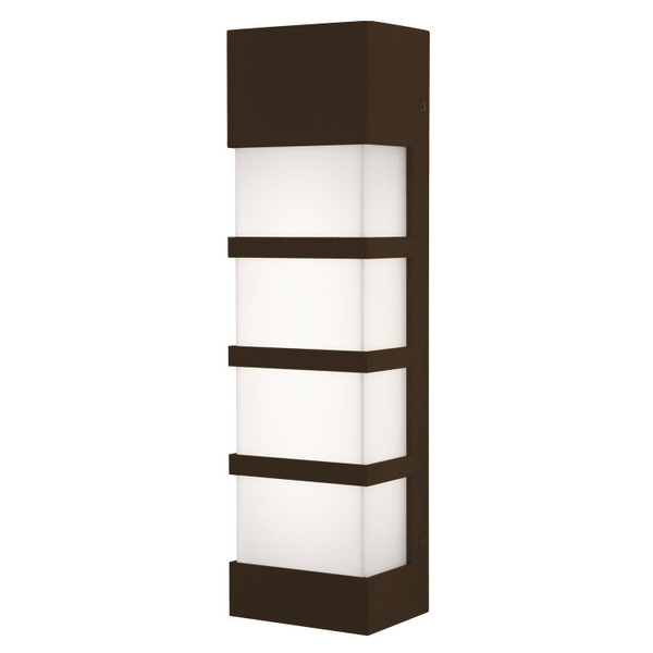 AFX Lighting - SEW0517LAJUDBZ - LED Outdoor Wall Sconce - State - Bronze