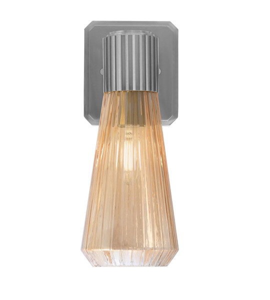 Toltec Lighting - 4821-GP-883 - One Light Wall Sconce - Everleigh - Graphite